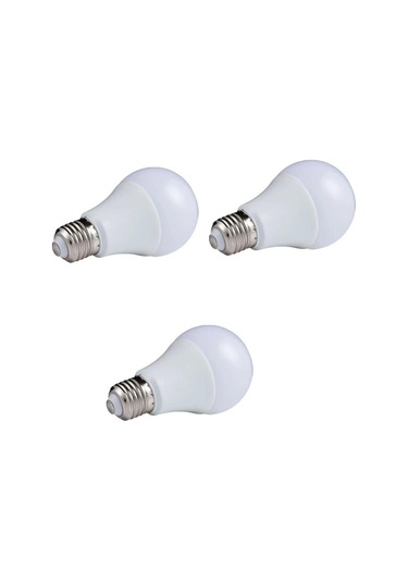 12w E27 Led Ampul 6500k Beyaz Işık 1080 Lümen 3 Adet