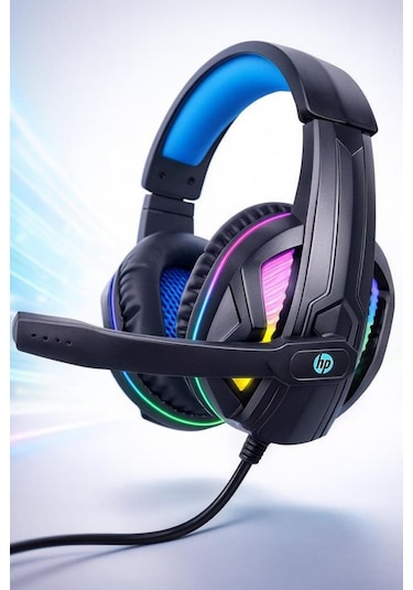 Hp Dhe-8010um Işıklı Mikrofonlu Gaming Oyuncu Kulaklığı