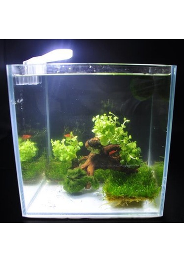 Vkemall Akvaryum Led Işık 12 Adet 5730 Led Işık Demeti夹式 Tasarım 5w 220v Su Canlıları Görünürlüğünü Artırır