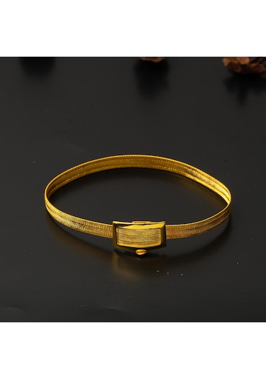 Bilezikci Trabzon Hasır 22 Ayar Altın Bileklik Sarı Sarı Altın