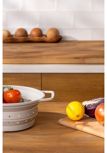 Emsan Soft Katlanabilir Orta Süzgeç Gri