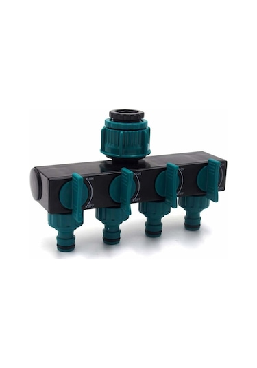 4 Yollu Bahçe Hortumu Bağlantısı, Dağıtım Hortumu Bağlantısı, Uzatma Bağlantısı, Musluk Başlığı, Y Seçici 180 83 120mm Diğer