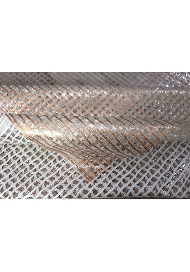 Pvc Şeffaf Kaplama Silinebilir Masa Örtüsü Örgü Hasır Bakır