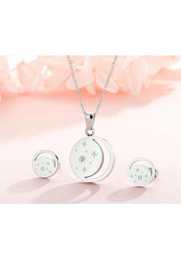 Lee Cooper Lc.s.01257.330 Kadın Takı Seti Gri