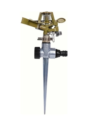 Elmpaly 1 Adet 360 Derece Dönen Çinko Alaşım Sulama Fıskiyesi Dayanıklı Bahçe Spreye