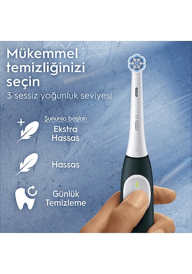Oral B İo 2 Serisi Şarjlı Diş Fırçası 2'li Avantaj Paketi Siyah/yeşil