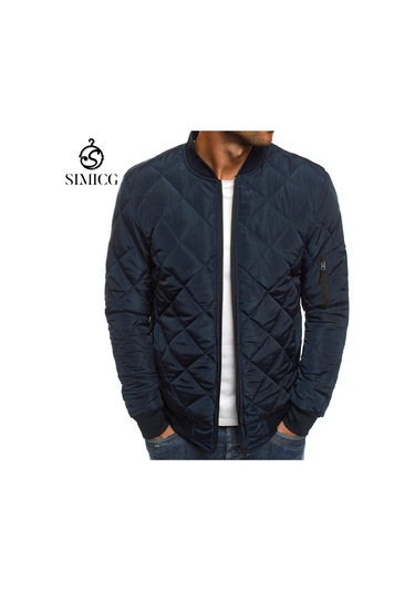 Erkekler İçin Çok Yönlü Bol Pamuklu Ceket Lacivert