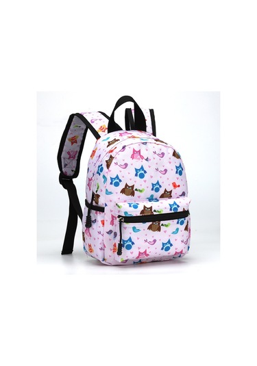 Şık Ve Çok Yönlü Anaokulu Omuz Çantası Hafif Yük Azaltma Omurga Koruma Öğrenci Sırt Çantaları-mor-12