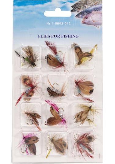 Maiyame 12 Adet Örümcek Yem Balıkçılık Flısı - Nilon Ve Yüksek Karbon Çelik Materyal