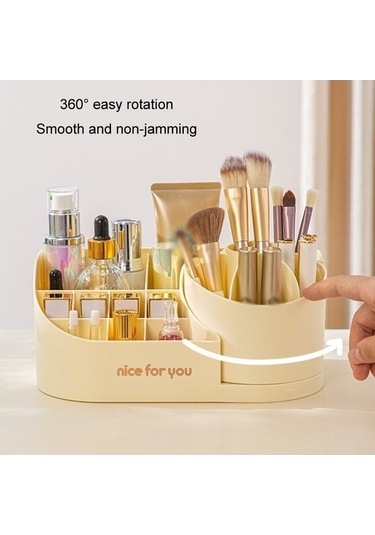 Tongxida Bosphorusboutique Xn Sones Saklama Ruj, Beyaz Masaüstü Makyaj Kutusu, Model Masaüstü Kozmetik Kovası, Kombine Fırças Diğer