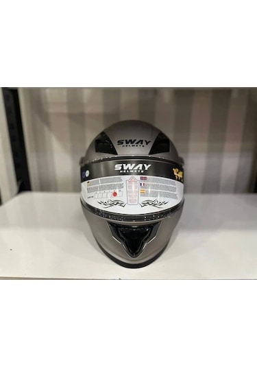 Sway 926 Motosiklet Kaskı Mat Titanyum