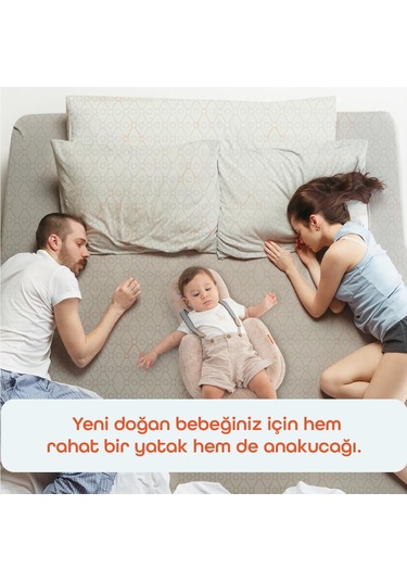 Gezenbebe Homy Çantalı Yenidoğan Yatağı Standart