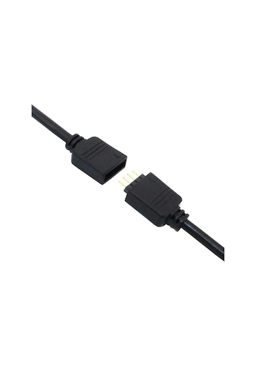 Rgb Şerit Led Çoklayıcı Splitter 4374P Tek Kumanda 2 Çıkış Ekleme