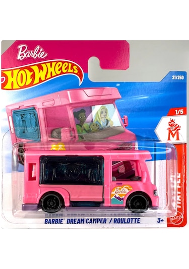 Hot Wheels Barbie Dream Camper Pembe
