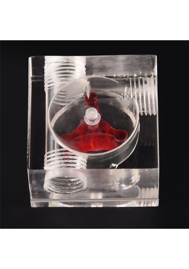 Kosona Bilgisayar Sıvı Soğutma Akış Ölçer, 3 Kanallı Kare Tipi, Akış Hızı Ve Durumu Gözlem, Akrilik Malzeme, Kolay Kurulum