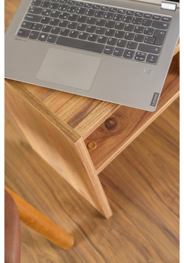 Raflı Yan Sehpa Koltuk Sehpası C Sehpa Zigon Sehpa Servis Sehpası Atlantik Çam