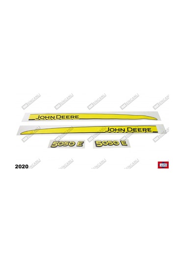 Johndeere 5050 E Yan Yazı Takımı