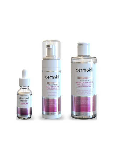 Dermokil Hyaluron Cilt Bakım Seti 3'lü
