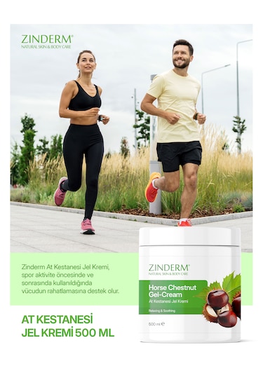 Zinderm At Kestanesi Masaj Kremi 2 x 500 ML