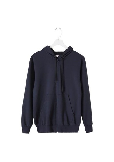 Fermuarlı Çocuk Hırka Lacivert