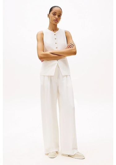 Kadın Th Soft Nubuck Loafer Ayakkabı - Krem Muslin