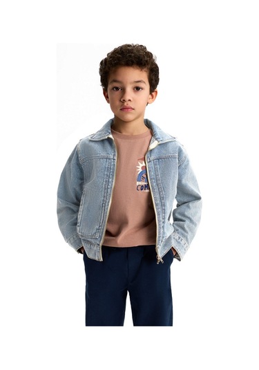 Nk Kids Erkek Çocuk Parma Ceket Nk-41702 Mavi