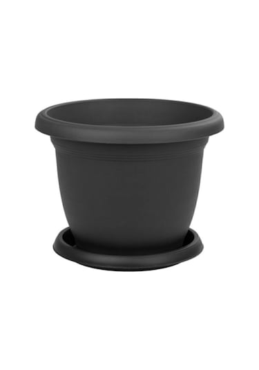 Serinova Villa Saksı Antrasit  5 L