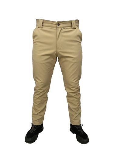 Mysia Outdoor Açık Bej Soft Shell Pantolon İçi Polarlı Bej
