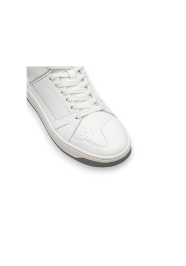 Xpd Moto-1 Deri Sneakers Beyaz