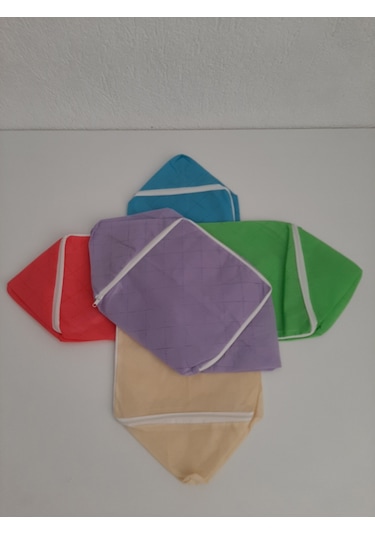 Mef Collection Çorap Hurcu 5'li Çok Renkli