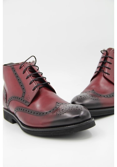 Oggi 00671 Erkek Klasik Bot - Bordo