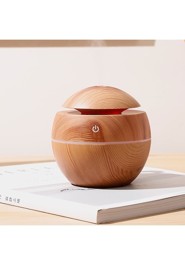 Küre Hava Nemlendirici Humidifer 7 Renk Rgb Gece Lambası Bebek Ve Çocuk Odaları İçin Menlendirici