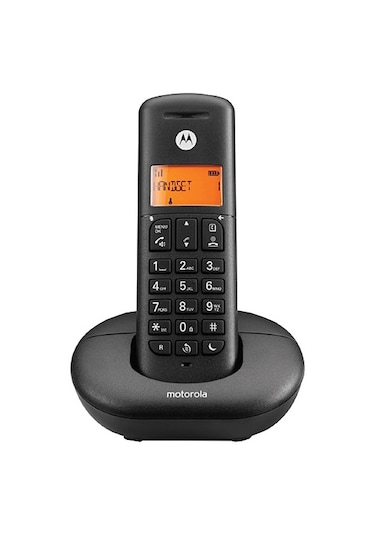 Motorola E201 Handsfree Dect Telsiz Telefon Siyah