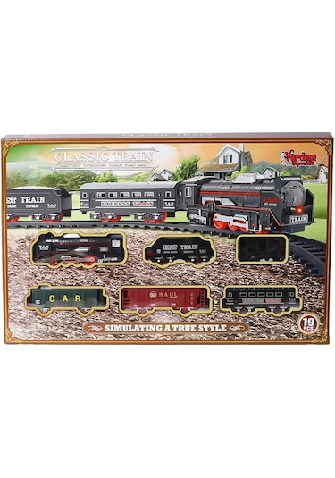 Jhx3308 Klasik Tren Oyun Seti 19 Parça -vardem