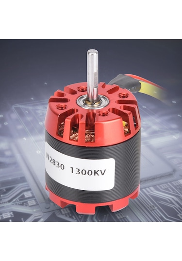 Tenfowee N2830 1300kv Dış Rotor Brushless Motor - A2212 4 Eksenli Uçaklar İçin - Sıkı Test Edilmiş, Kararlı Performanslı, 250w Güç, 2-4s Lipo Uyumlu