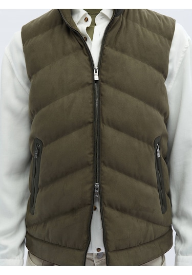 Kip Haki Dokuma Spor Yelek 686149