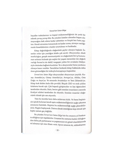 Ferrari'sini Satan Bilge - Robin Sharma 9786054263783