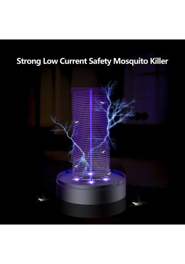 Bloomnest Ev Tipi Düşük Gürültülü Böcek Öldürücü - Usb Fotokatalist Elektrik Şok Lambası 2021 Model, Güvenli Alternatif