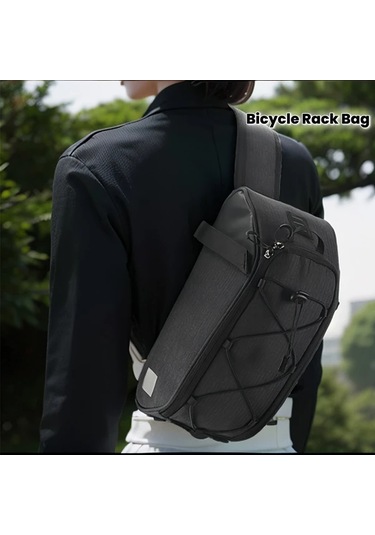 Willowhaven Durable Cycling Bag 7l Gray Polyester Bisiklet Bagaj Çantası Dayanıklı Outdoor Ergonomik Çok Bölmeli Haki