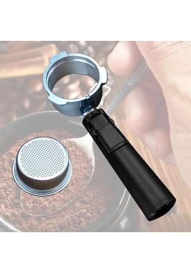 Maoyaya Suntek 51mm Portafiltre Kahve Makinesi Aksesuarı - Espresso Ekipmanı Gümüş