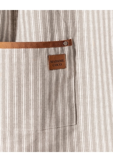 Madame Coco Juste Mutfak Önlüğü 1konlk0009 Mutfak Önlüğü-gri