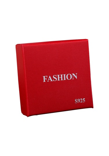 Springsun Siyah Kağıt Mücevher Kutusu - 7.5x7.5x3.5 Cm, İç Sponge İle Mücevheri Korumak, Hediye Paketi Siyah