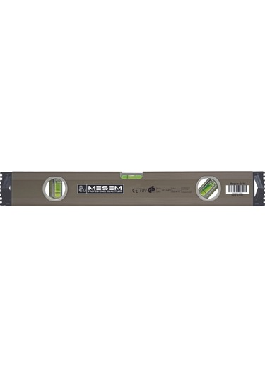 Meşem 5418 80 Cm Su Terazisi Mıknatıslı Gri