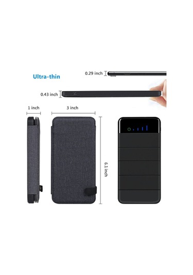 Butu N10 7.5W Katlanabilir Güneş Paneli Taşınabilir Şarj Cihazı