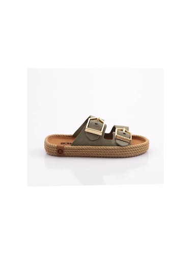 Bohonomad Sydney Kadın Tokalı Çağla Terlik Syd12-00065 Yeşil