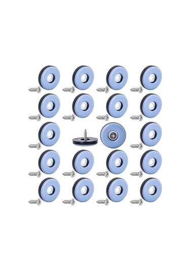 Mobilya Ayakları 22 Mm 20'li Set Ptfe Sandalye Bacak Koruyucuları Fayans Ve Ahşap Zeminler İçin B Diğer