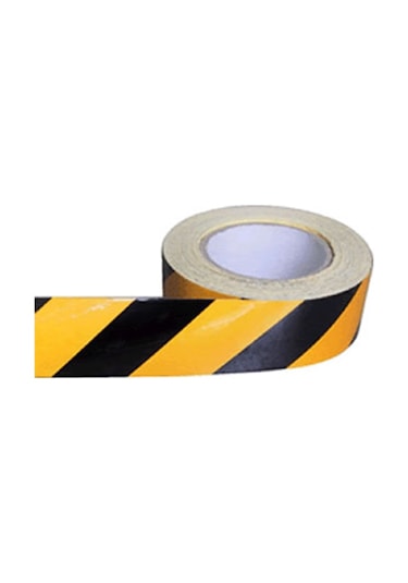 Sarı-Siyah Reflektif Bant 50Mm x 46Mt