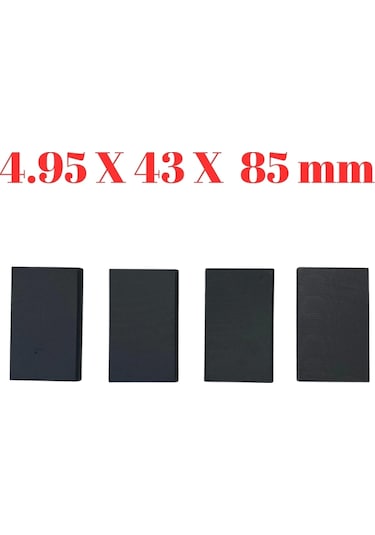 Bartech Yağlı Süt Sağım Makinesi Kömür Paleti 4.95 43 85 Mm 4 Adet