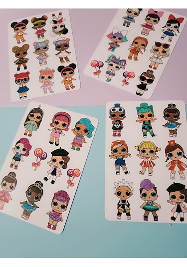 Lol Bebek Etiket Sticker Set