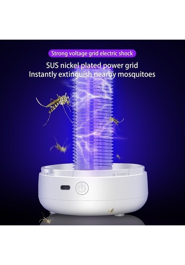 Maoyaya Usb Şarjlı Sessiz Böcek Sinek Tuzağı